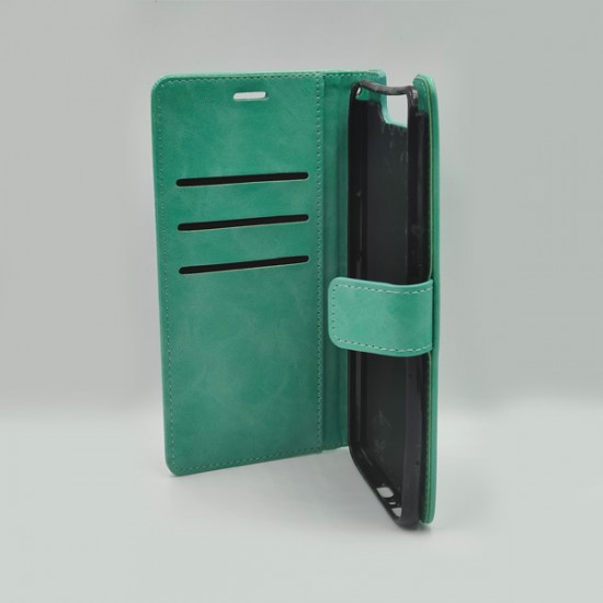 ΘΗΚΗ GALAXY A80 / A90 BOOKCASE LIGHT BLUE GREEN