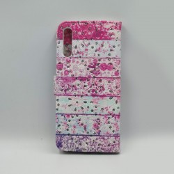 ΘΗΚΗ GALAXY A50 BOOKCASE ROSE STRASS