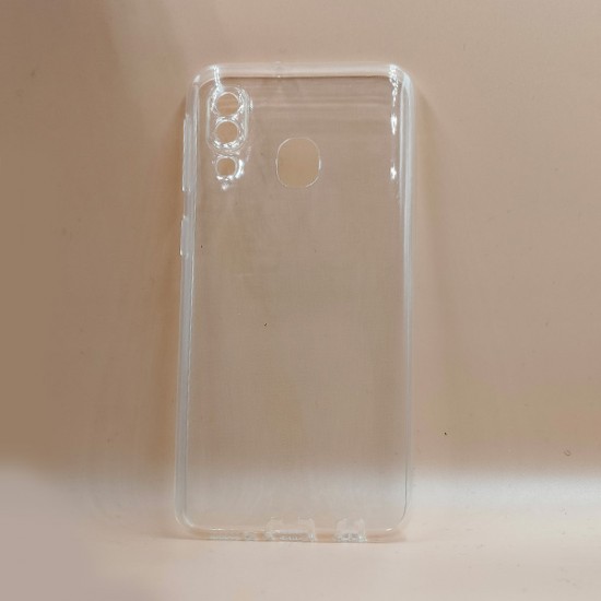 ΘΗΚΗ GALAXY A40 BACKCASE SILICONE TRANSPARENT