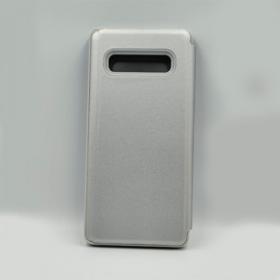 ΘΗΚΗ GALAXY S10 PLUS CLEARVIEW SILVER