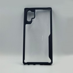 ΘΗΚΗ GALAXY NOTE 10 PLUS BACKCASE PLASTIC TRANSPARENT NAVY BLUE