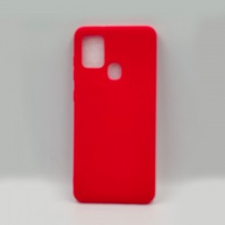 ΘΗΚΗ GALAXY A21S BACKCASE SILICONE RED